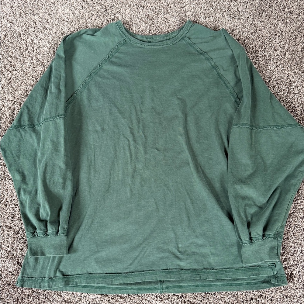 Aerie Long Sleeve Boyfriend Tee